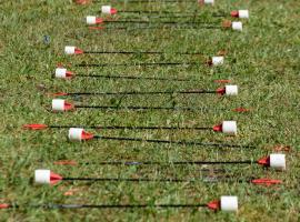 Arrows for a Dusseldorf stag do arrow tag game