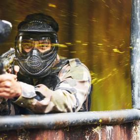 Dusseldorf stag do favorite - action-packed paintball